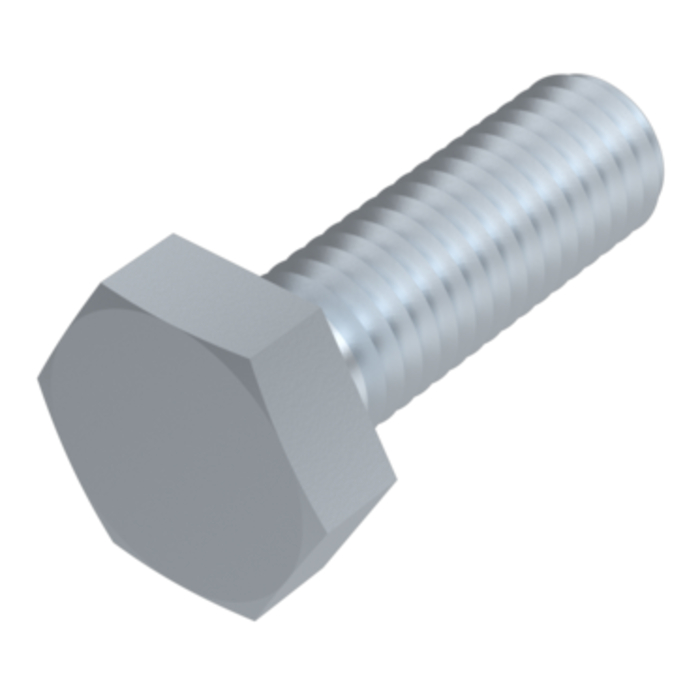 Tornillo de cabeza hexagonal DIN EN ISO 933 de acero inoxidable